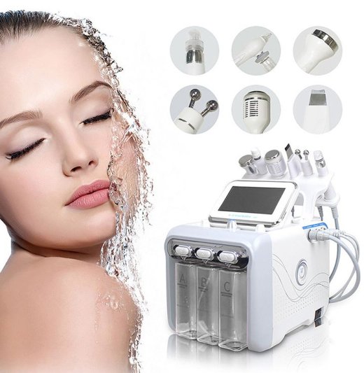 6in1 Hydro Hydra Dermabrasion Facial Deep Cleansing Skin Tighten Beauty Machine